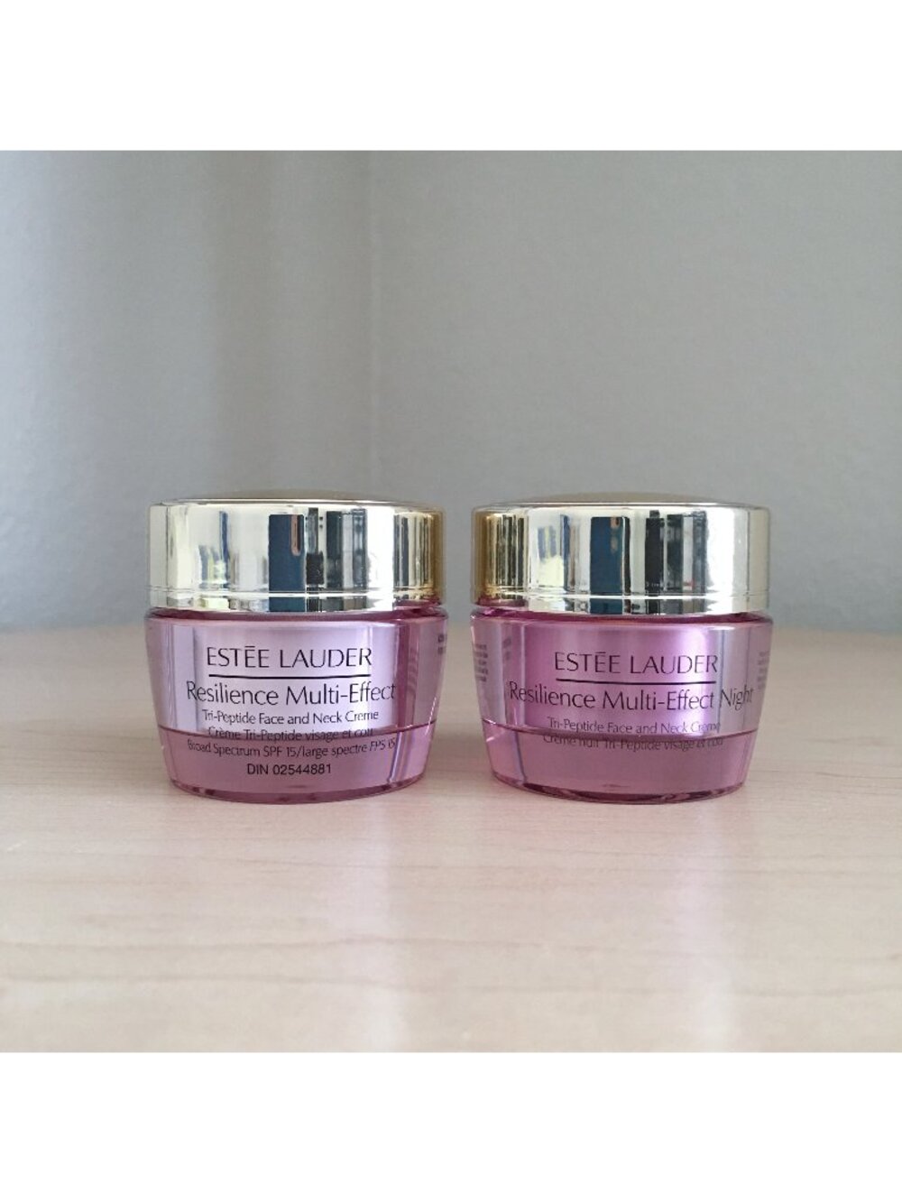 Estee Lauder Resilience Moisturizer Face and Neck Creme SPF 15 + Night Creme